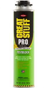 Dow Great Stuff Pro Pestblock