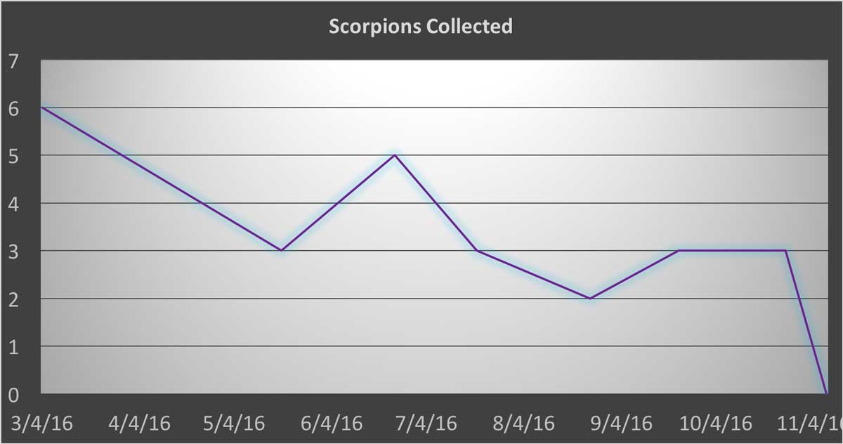Gilbert Scorpions Collected