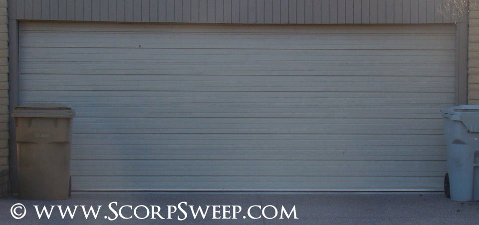 Sealed Garage Door