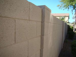 Sealed Property Wall in Gilbert, AZ